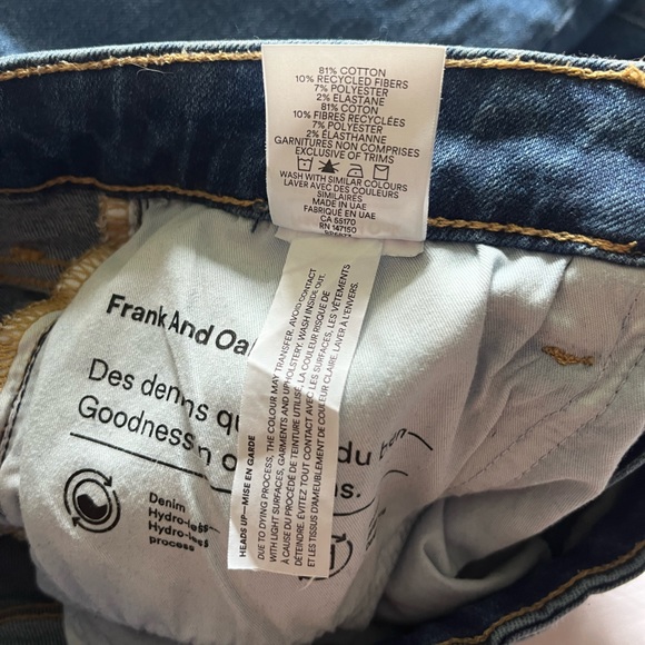 Frank And Oak High-Rise Slim Jeans - Picture 8 of 8